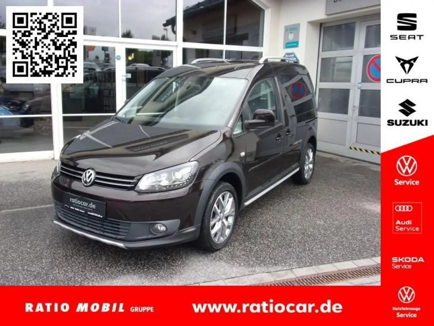 Volkswagen Caddy CADDY 2.0 TDI CROSSCADDY AHZV,EPH/hinten,Bi-Xeno Violett - 1