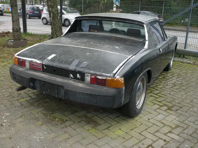 Porsche 914 2,0l. Original in Schwarz zum Restaurieren