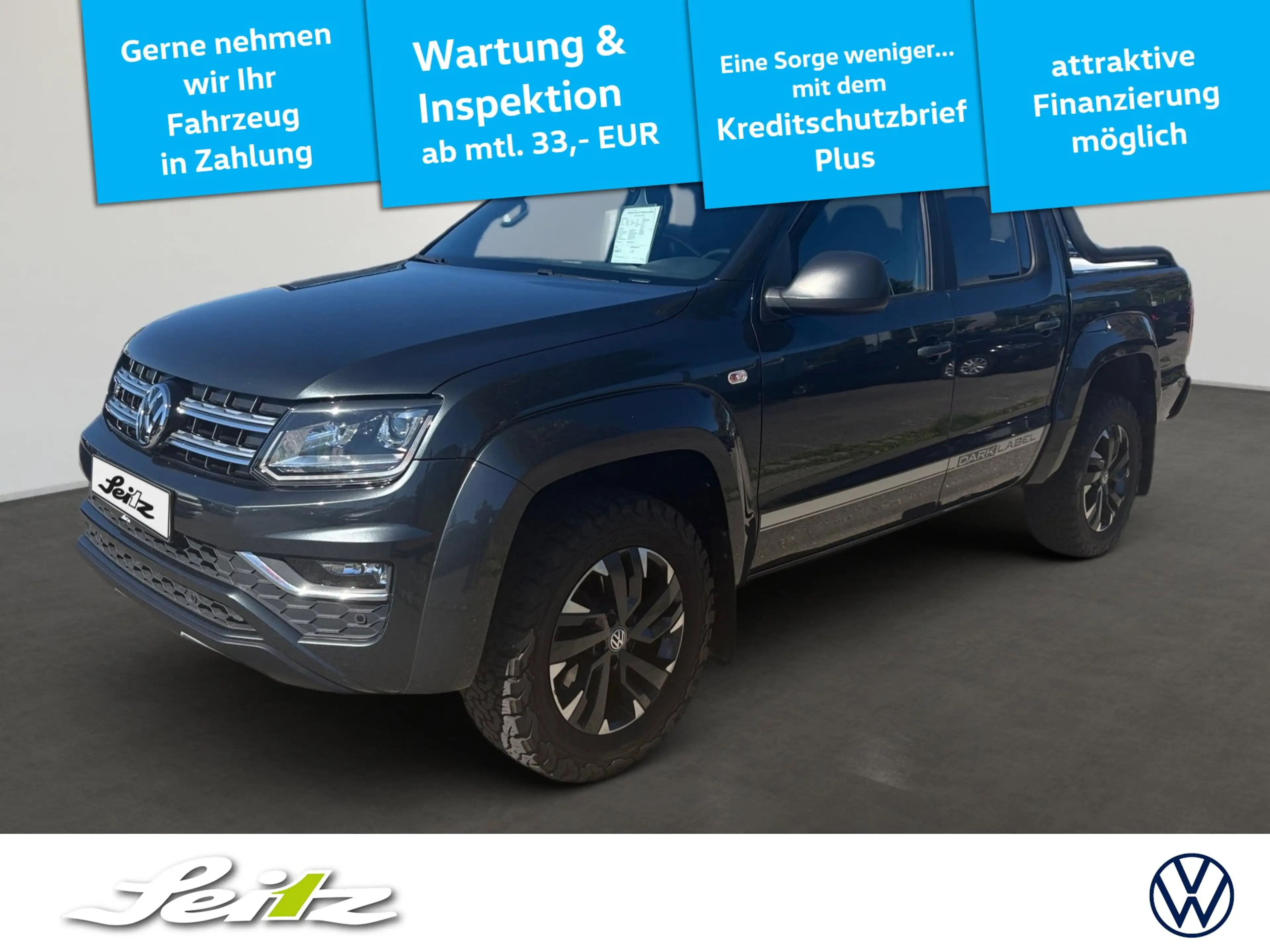 Volkswagen Amarok 3.0 TDI 4M Dark Label DoCa *AHK*STANDHZG*KAMERA*