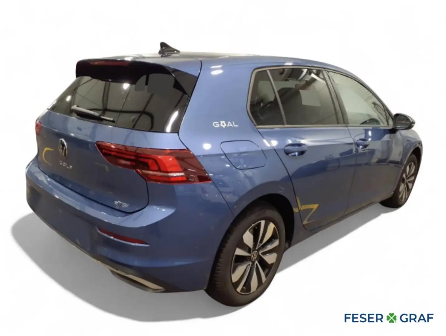 Volkswagen Golf VIII 1.5 eTSI DSG/LED/Rear View/Sitzhzg./Navi Blau - 2