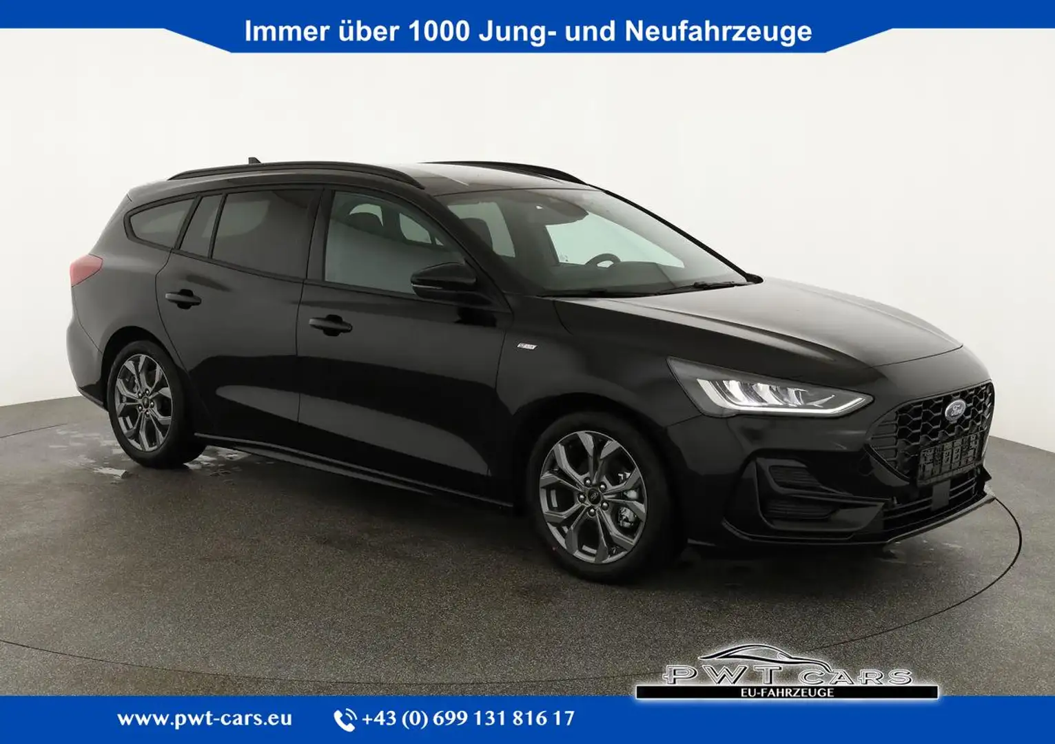 Ford Focus Turnier ST-Line X 1.0 EcoBoost X, Navi, LED, Wi... Schwarz - 1