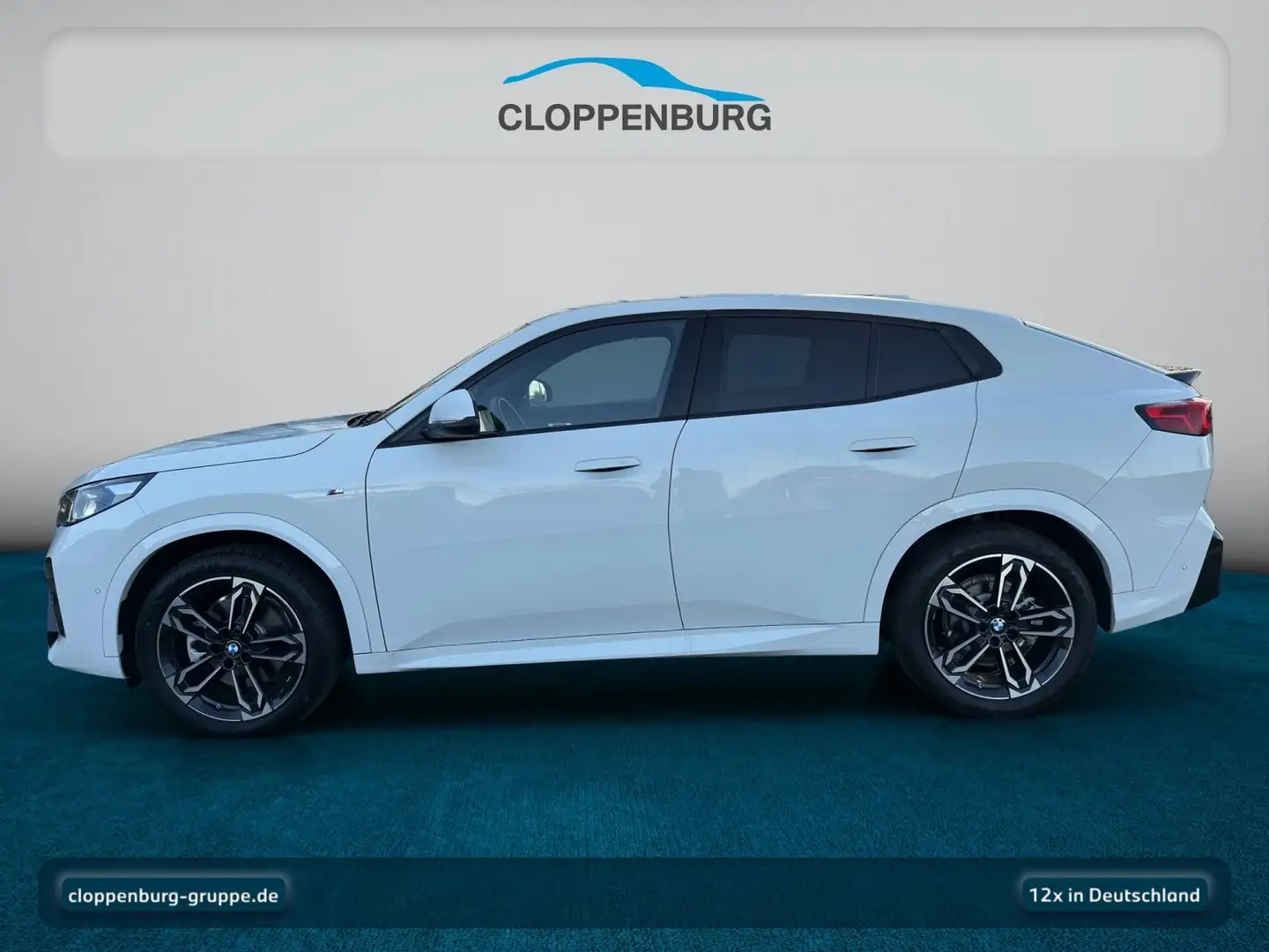 BMW X2 sDrive20i Head-Up+AHK+Navi+360°+ACC+SHZ+KeyGO Weiß - 2