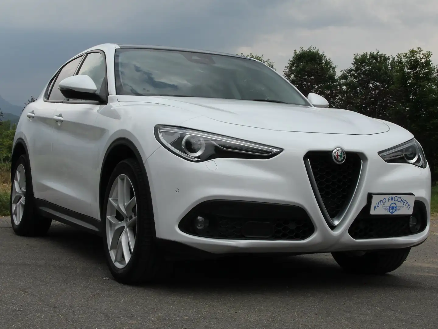 Alfa Romeo Stelvio 2.2 t Executive Q4 210cv auto + tetto apribile Fehér - 1