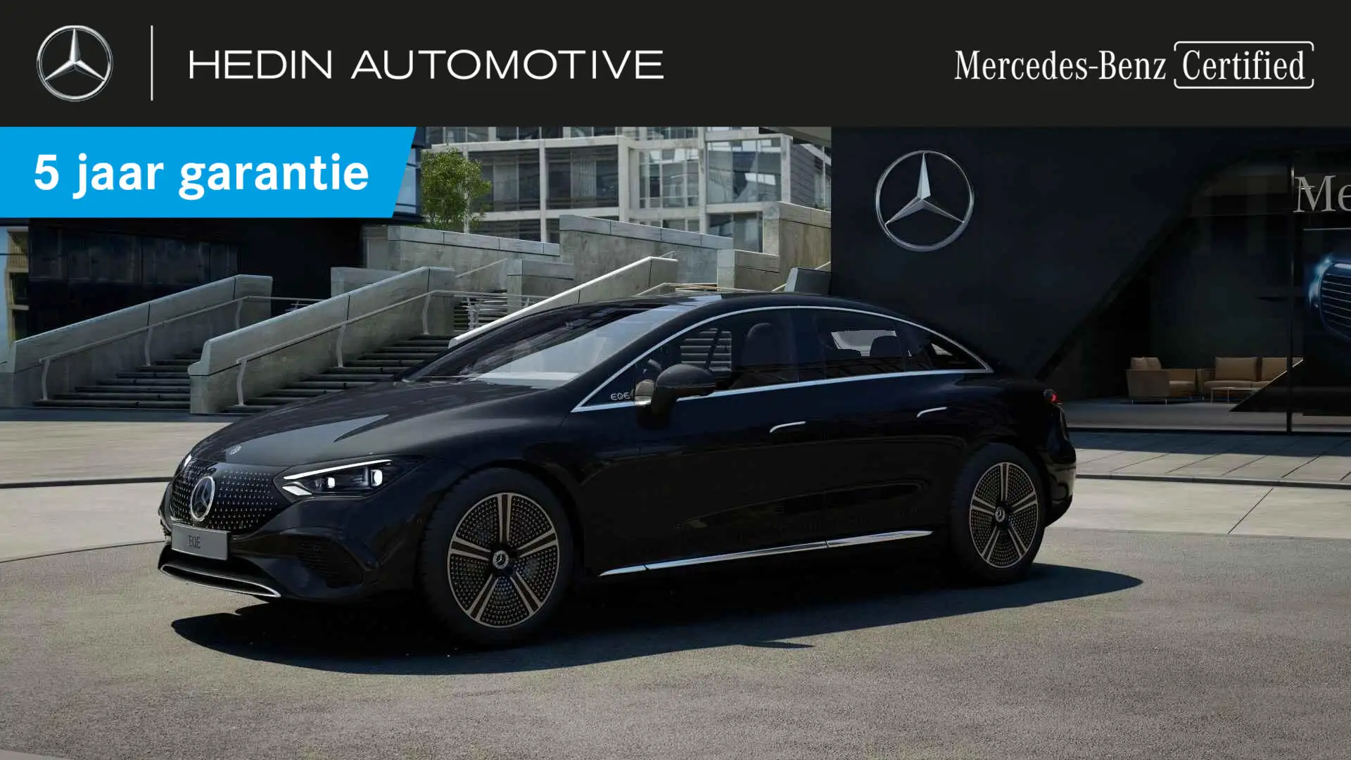 Mercedes-Benz EQE 300 Berline Exclusive Line | Distronic | Exclusive nap Zwart - 1