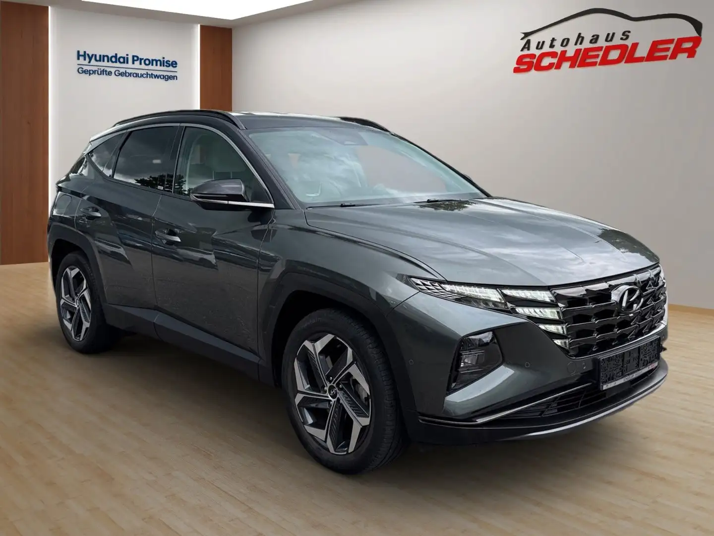 Hyundai TUCSON Prime PHEV 265PS 4WD+ASSISTPAK+ECS Grau - 2