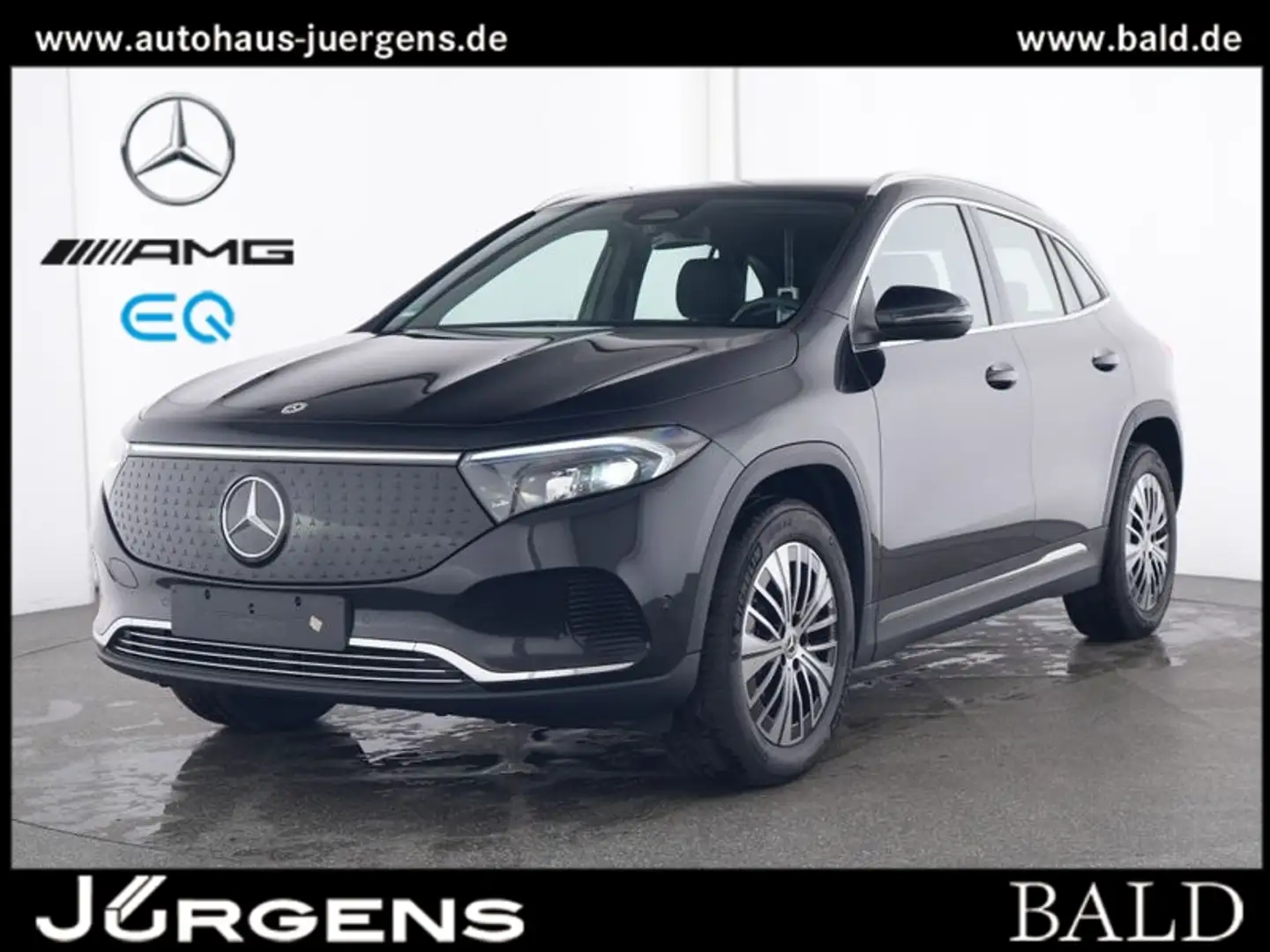 Mercedes-Benz EQA 300 4M Progressive/LED/Cam/AHK/Distr/Winter Schwarz - 1