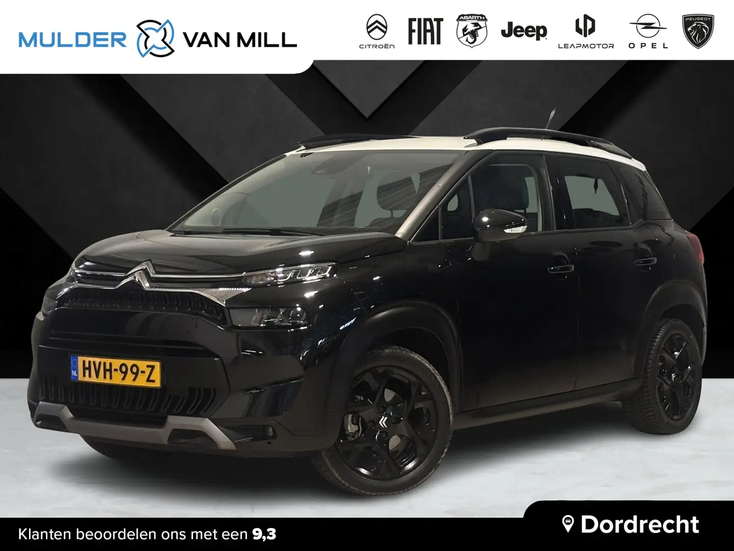 Citroen C3 Aircross Shine Pack 1.2 Turbo 110pk | NAVI | CAMERA | STOEL Schwarz - 1