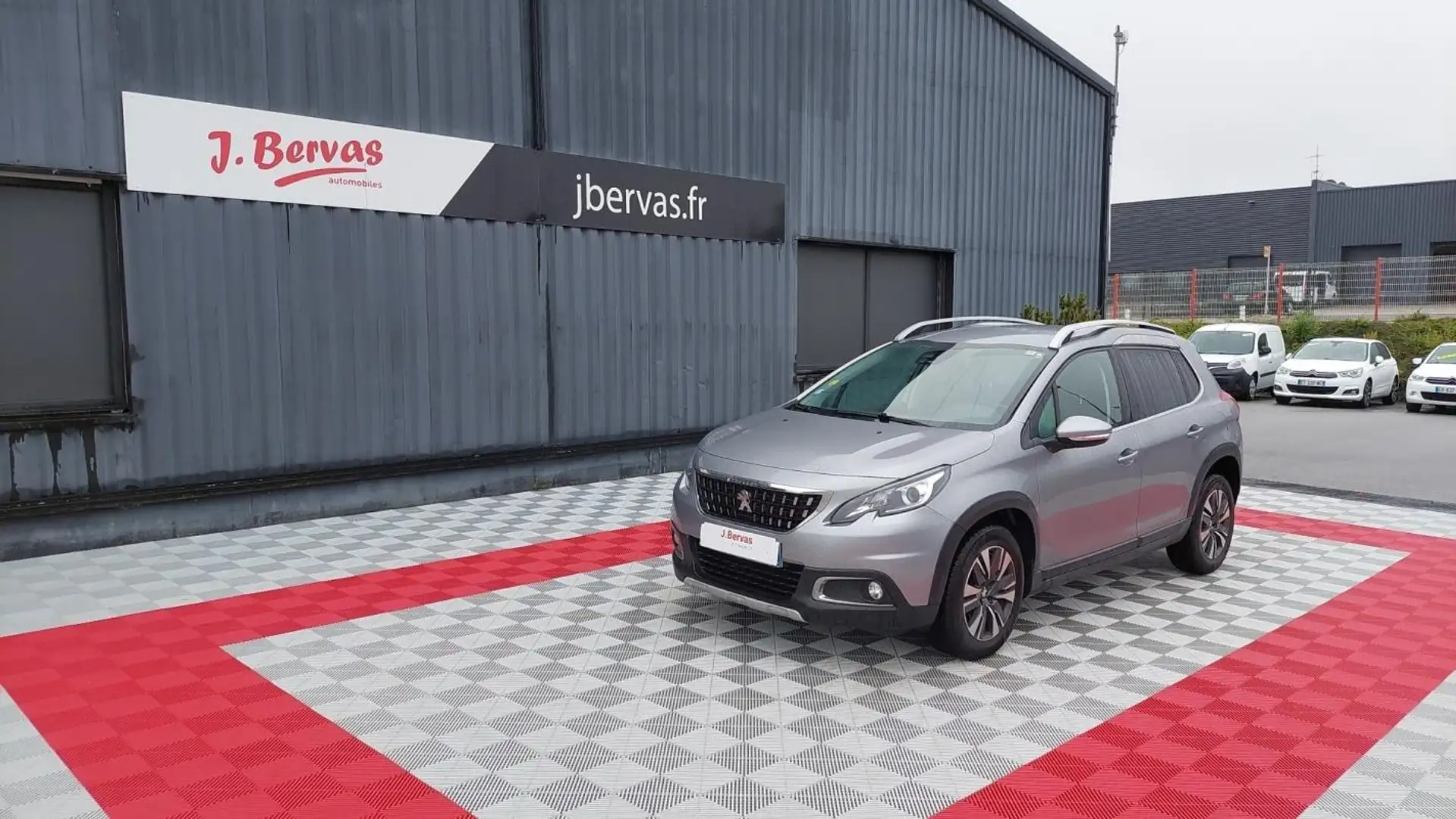 Peugeot 2008 BlueHDi 120ch S&S EAT6 Allure Business Gris - 1