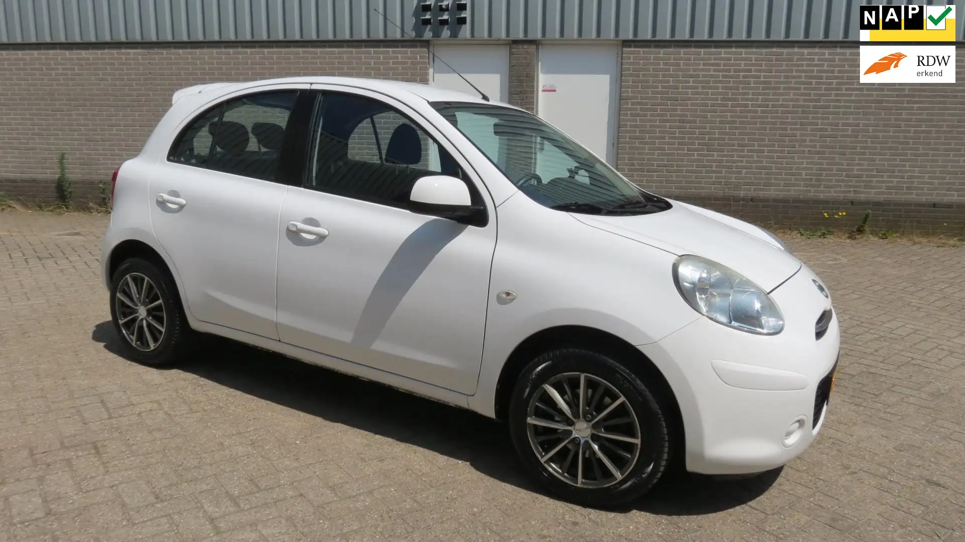 Nissan Micra 1.2 DIG-S Acenta Wit - 1