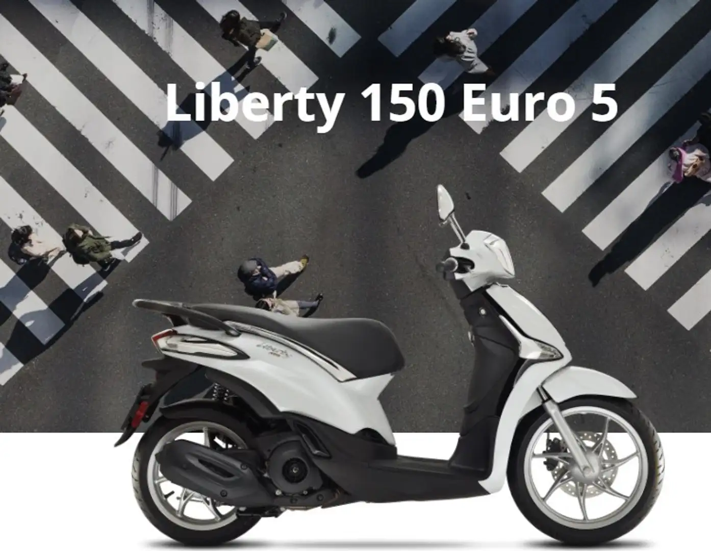 Piaggio Liberty 150 Negru - 1