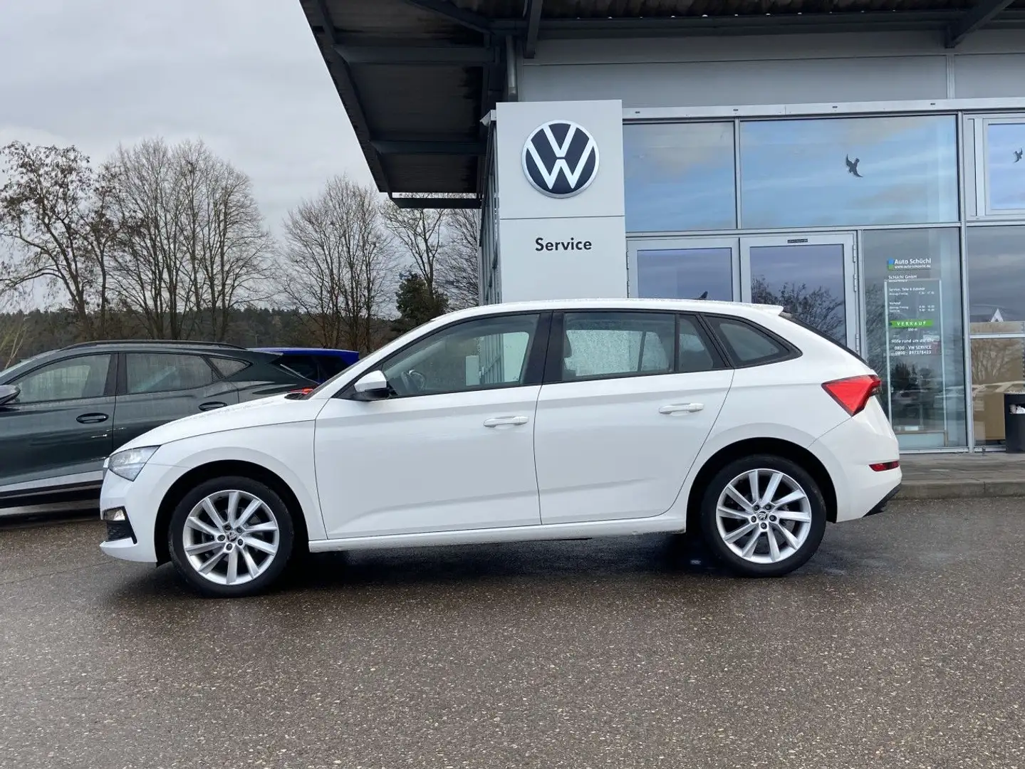 Skoda Scala 1.5 TSI DSG STYLE NAVI+LED+SMART-LINK+VIRT Weiß - 2