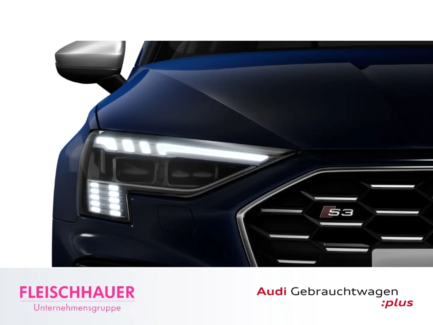 Audi S3 Sportback 2.0 TFSI quattro Navi+Matrix+ACC+APP Blau - 2