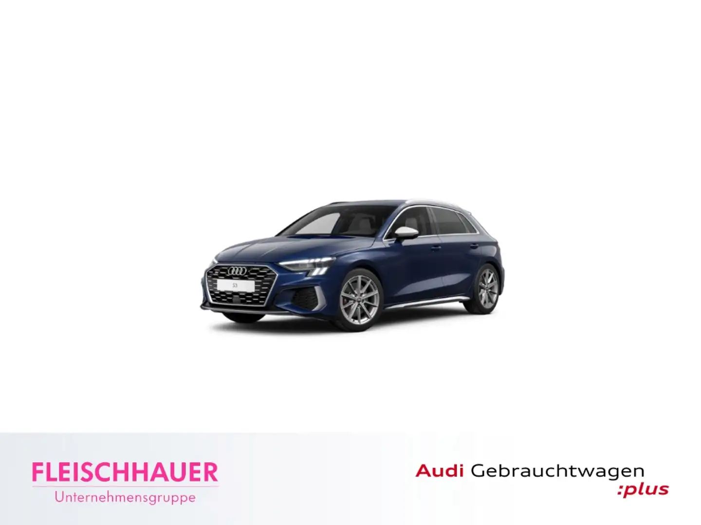 Audi S3 Sportback 2.0 TFSI quattro Navi+Matrix+ACC+APP Blau - 1