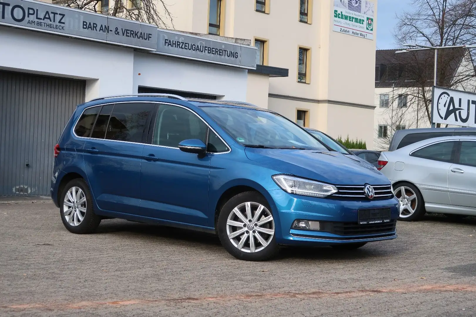 Volkswagen Touran Highline *190PS *KAMERA *AHK Azul - 1