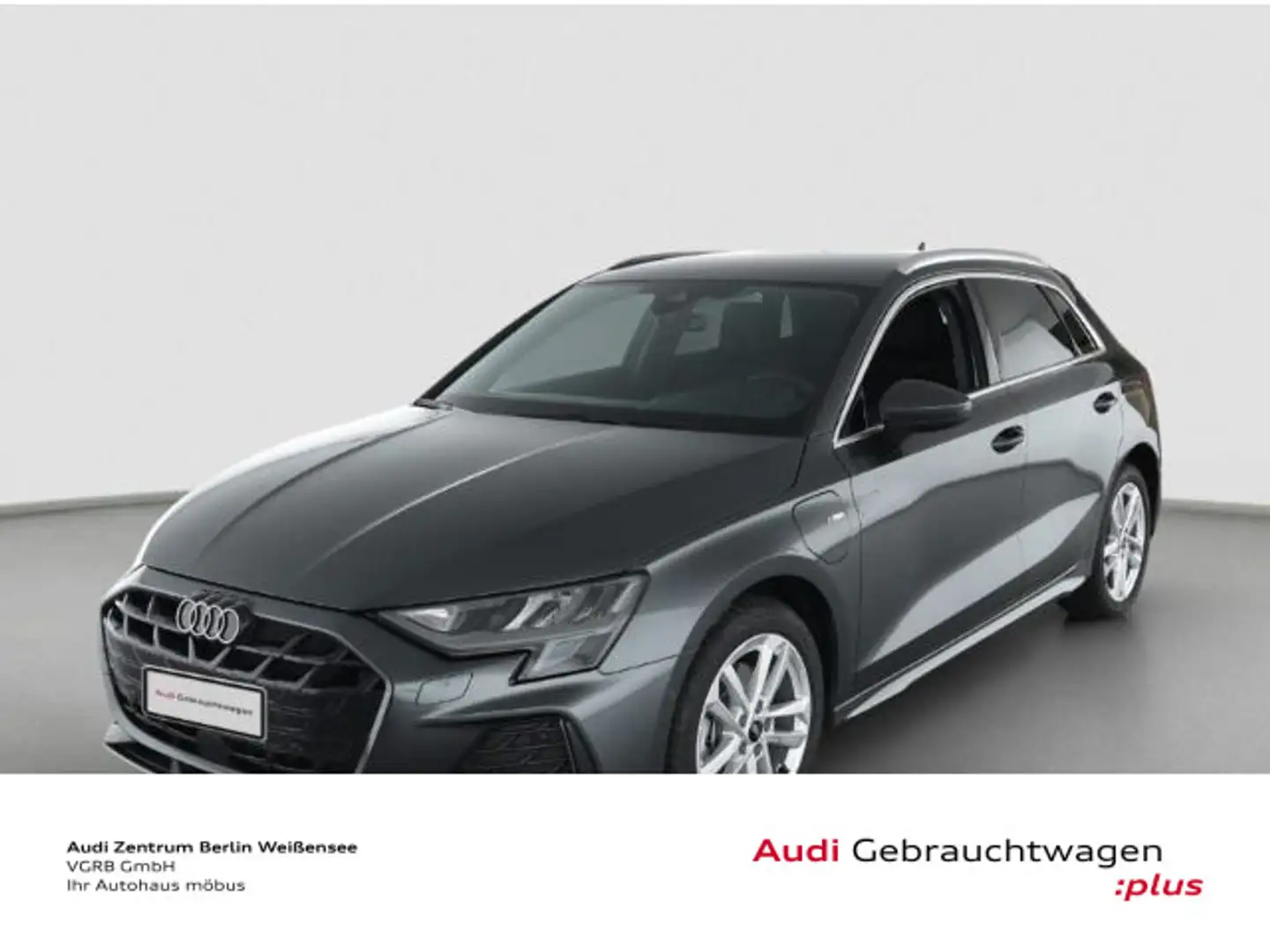 Audi A3 40 TFSI e S-TRO*S-LINE*LED*RFK*NAV Grau - 2