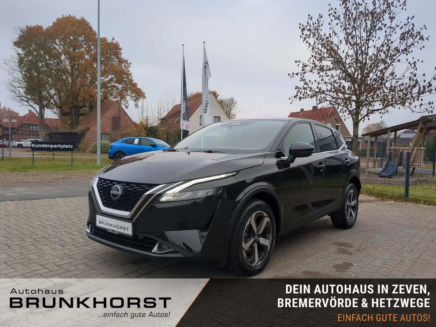 Nissan Qashqai Qashqai 1.3 DIG-T CVT N-Connecta+Winterpaket+360° Schwarz - 1