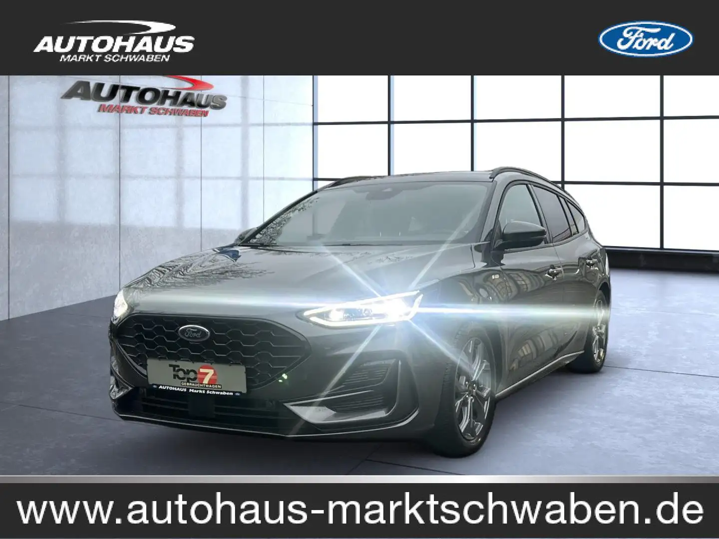 Ford Focus ST-Line Bluetooth Navi LED Klima el. Fenster Grau - 1