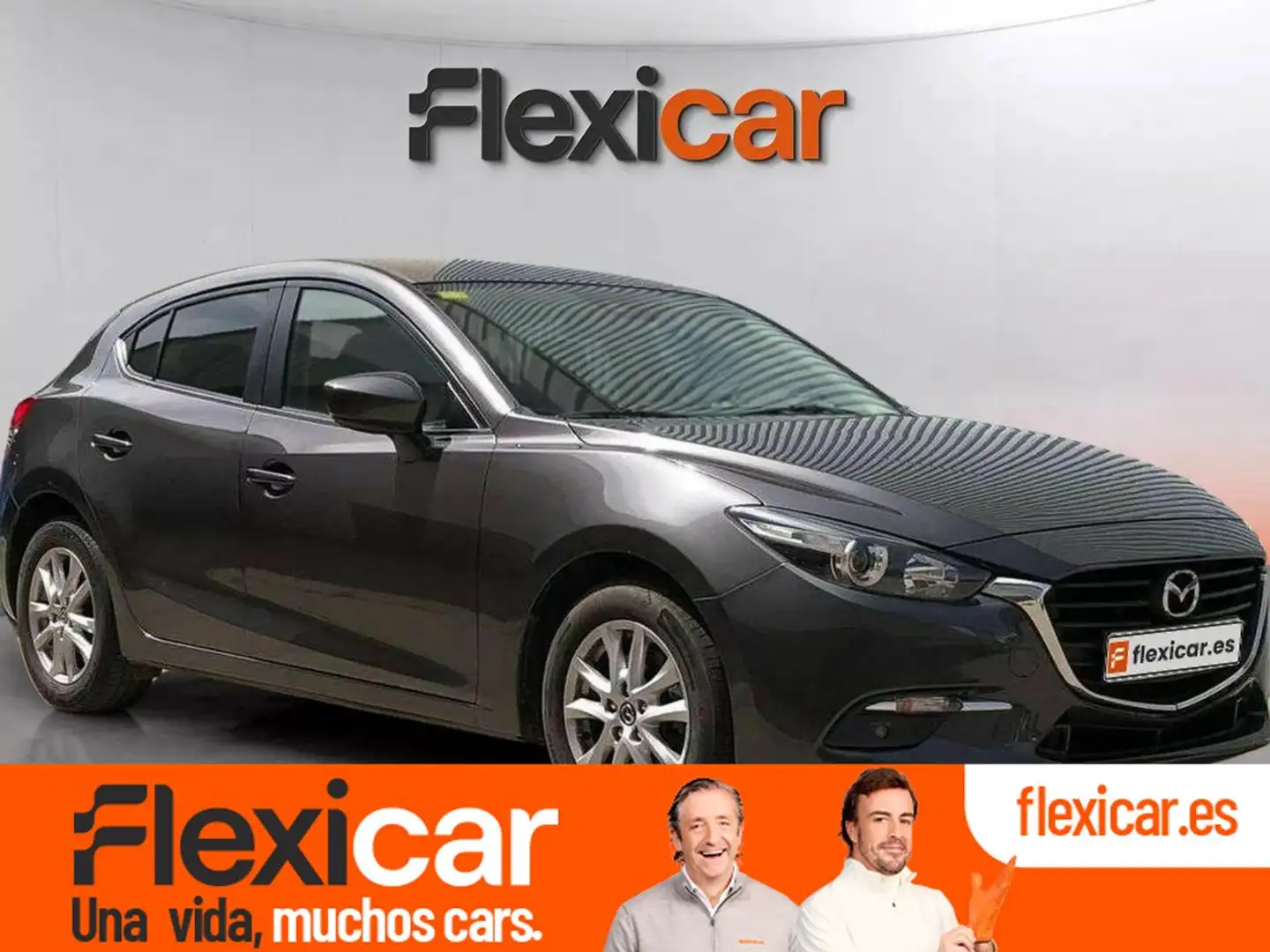 Mazda 3 1.5 Luxury Aut. 77kW Gris - 1