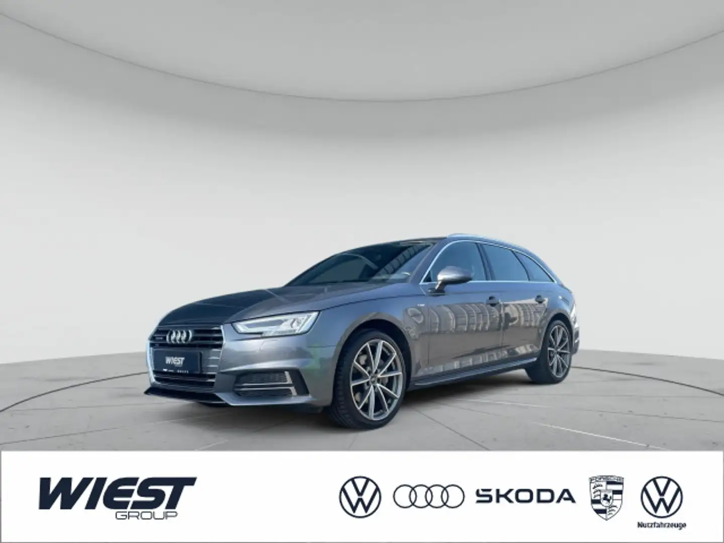 Audi A4 sport 2.0 TDI quattro S tronic AHK PDC Grau - 1