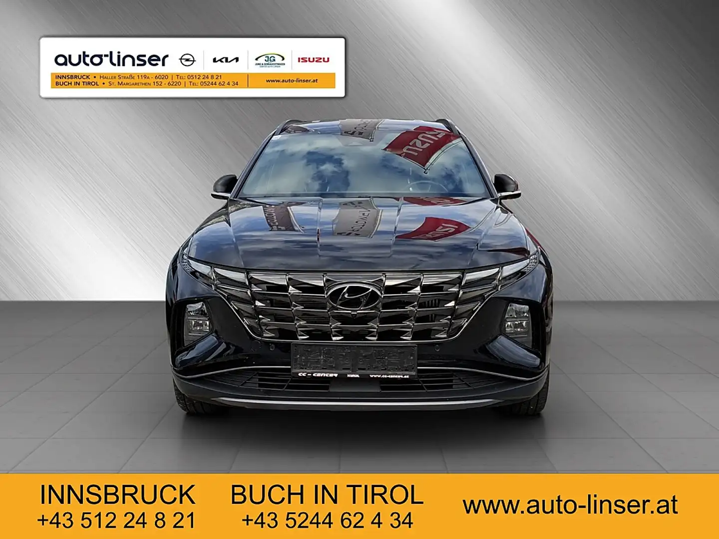 Hyundai TUCSON Tucson 1,6 T-GDI PHEV 4WD Prestige Line Aut. Schwarz - 2