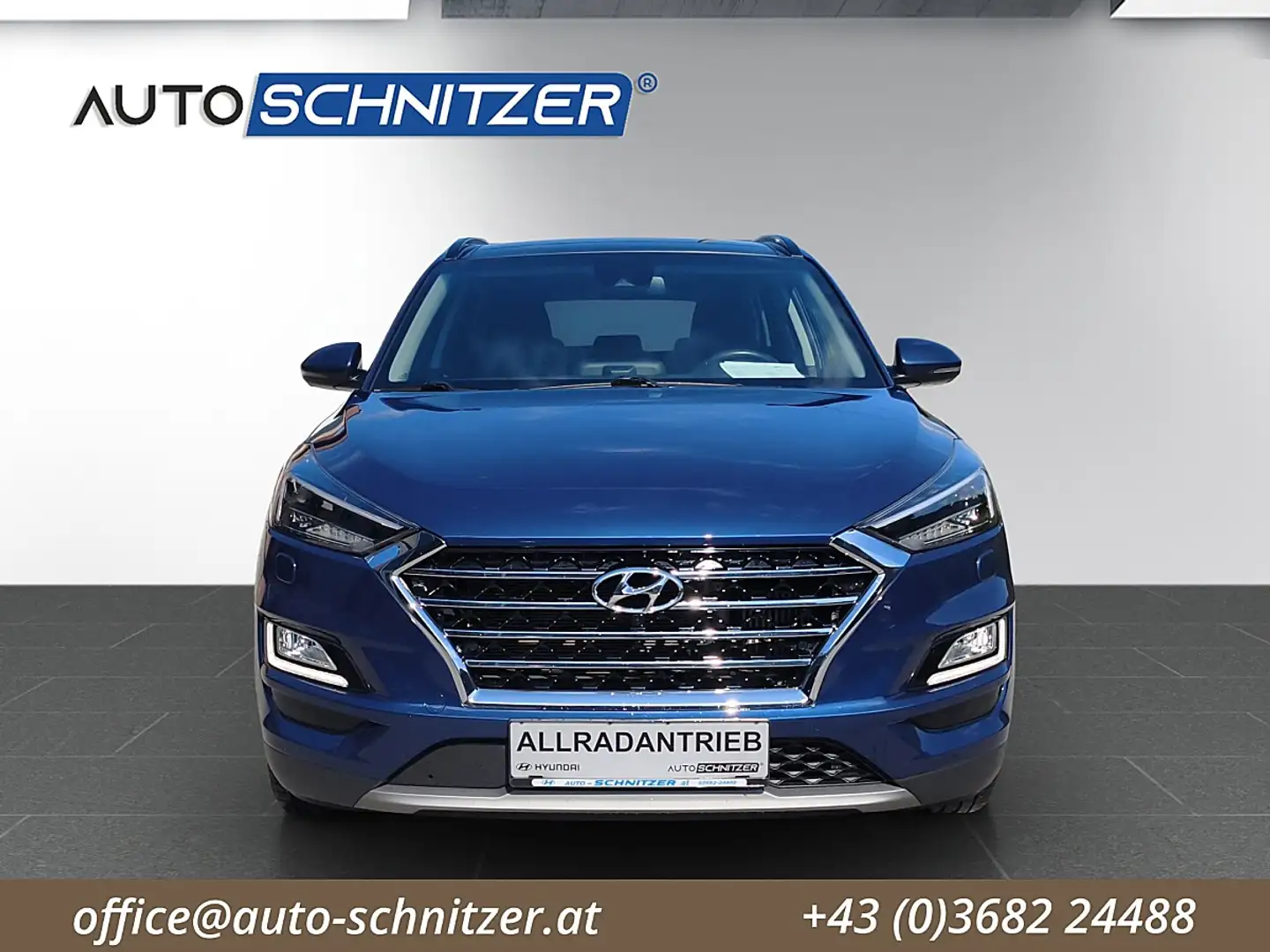 Hyundai TUCSON Tucson 1,6 CRDI 4WD Level 6 DCT Aut. Blau - 2