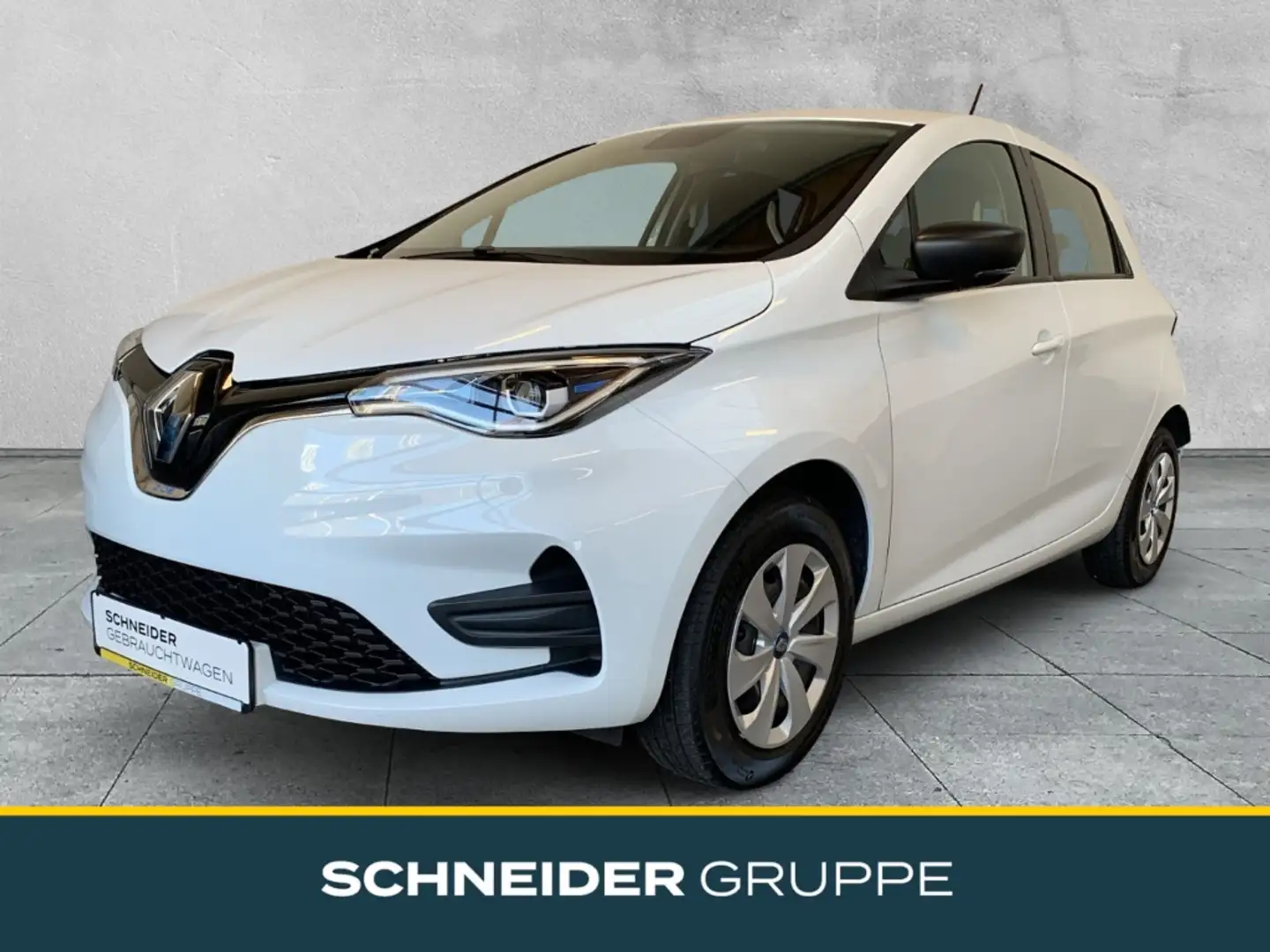 Renault ZOE R110 Z.E. 50 Life CCS+LED+KLIMA+TEMPOMAT+DAB Blanc - 1