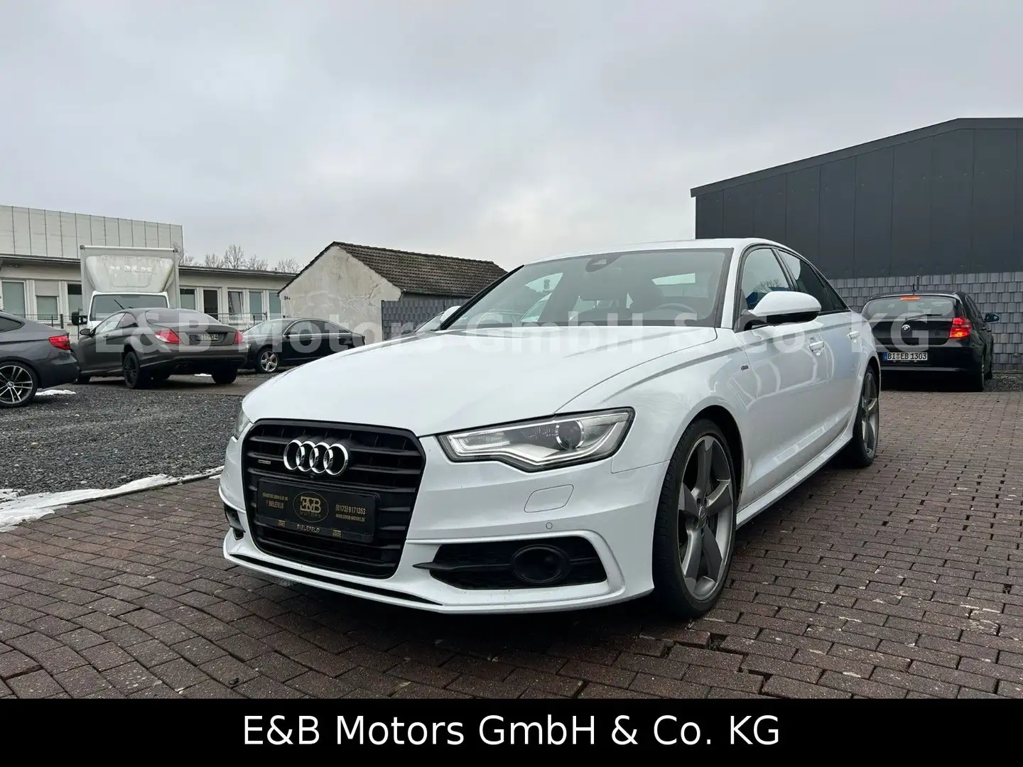 Audi A6 Lim. 3.0 TDI quattro 3x S-Line /2.Hand/AHK/ Blanc - 1