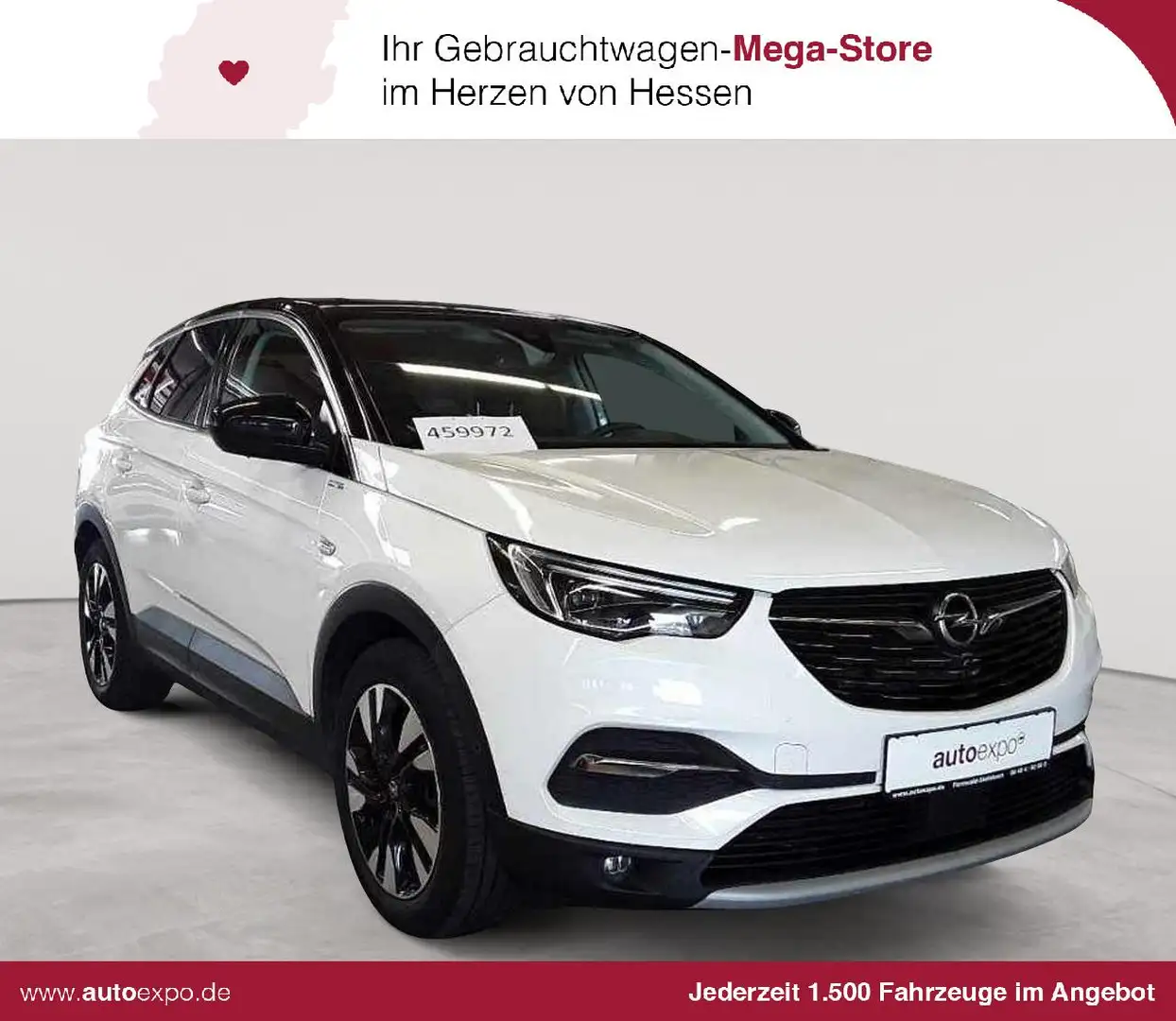 Opel Grandland Grandland X 1.6  Aut.Ultimate PANO Weiß - 1