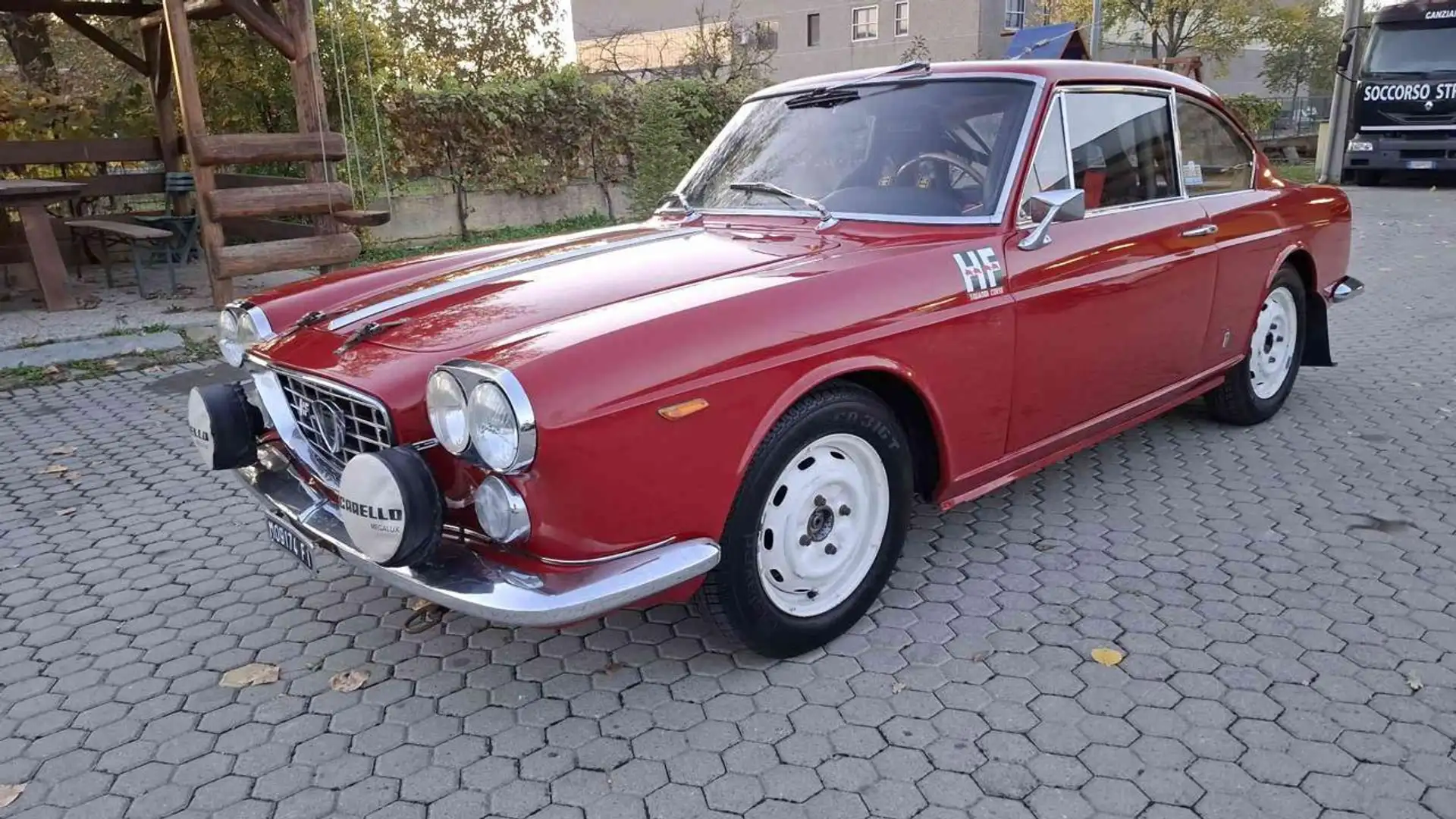 Lancia Flavia COUPE 1.8 SPORT REGOLARITA STORICA Rouge - 1