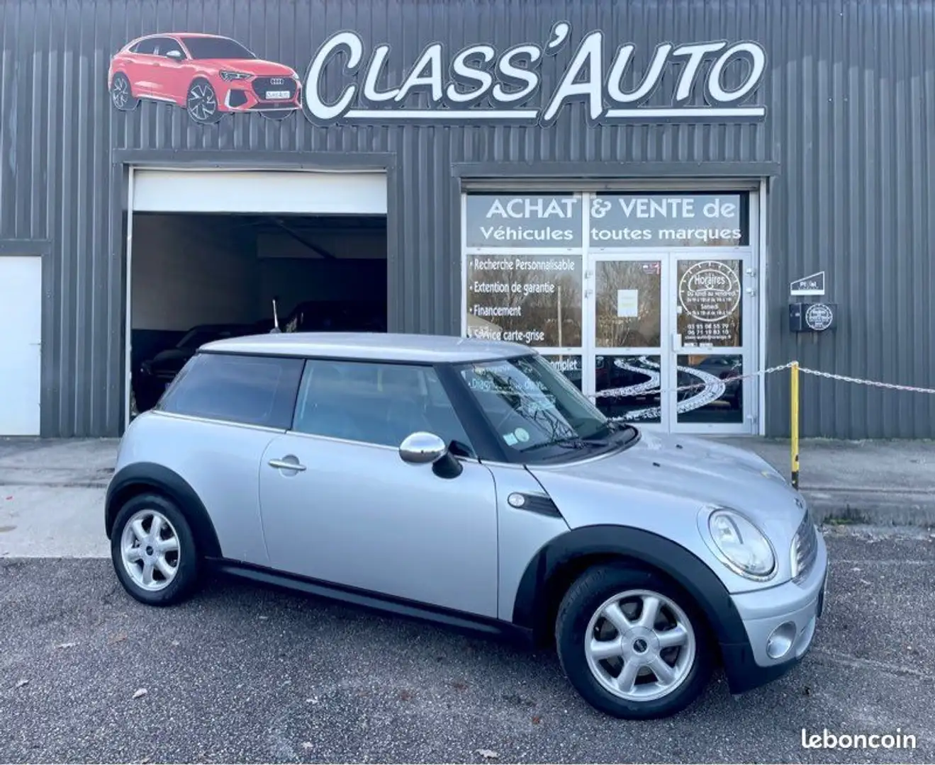 MINI One (2) 1.4 i 95 cv Pack Cuir BVM-6 TBE Silber - 1