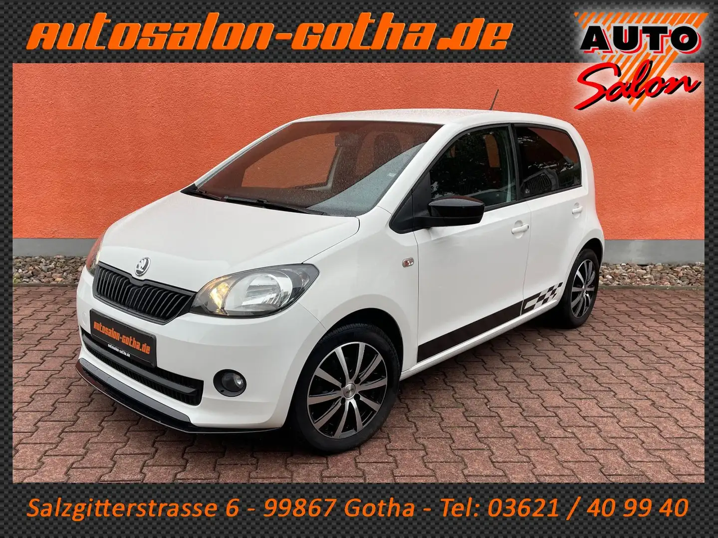 Skoda Citigo Monte Carlo wenigKM KLIMA+LMR TÜV10/2026 Wit - 1