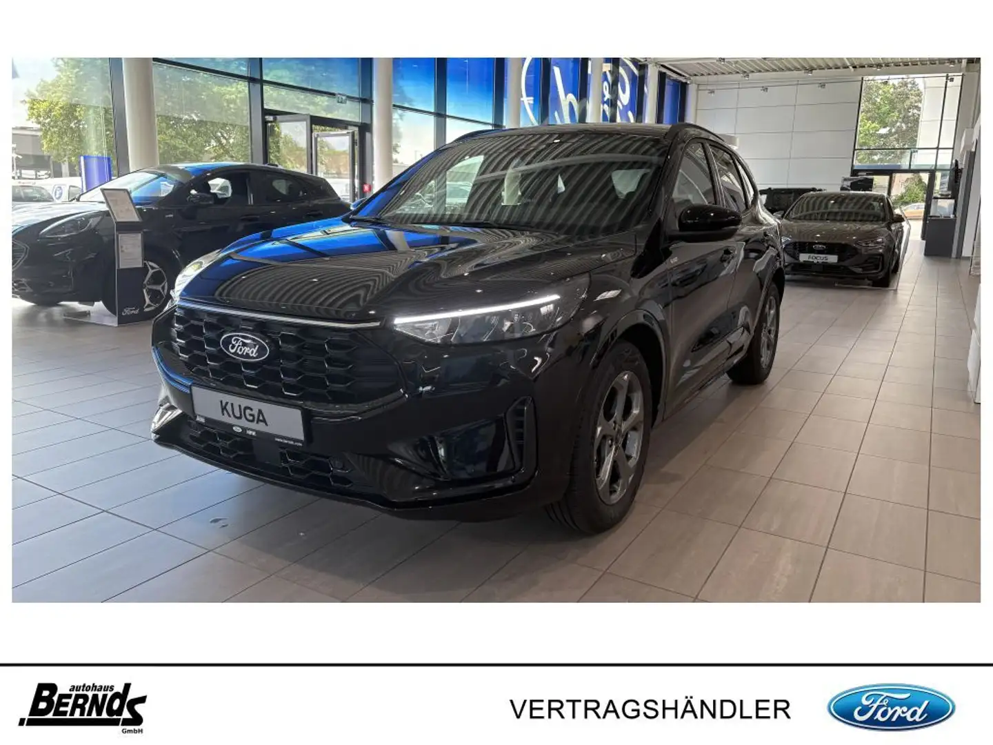 Ford Kuga 2.5 Duratec FHEV ST-LINE WINTER Pkt. R-KAMERA PDC Schwarz - 1