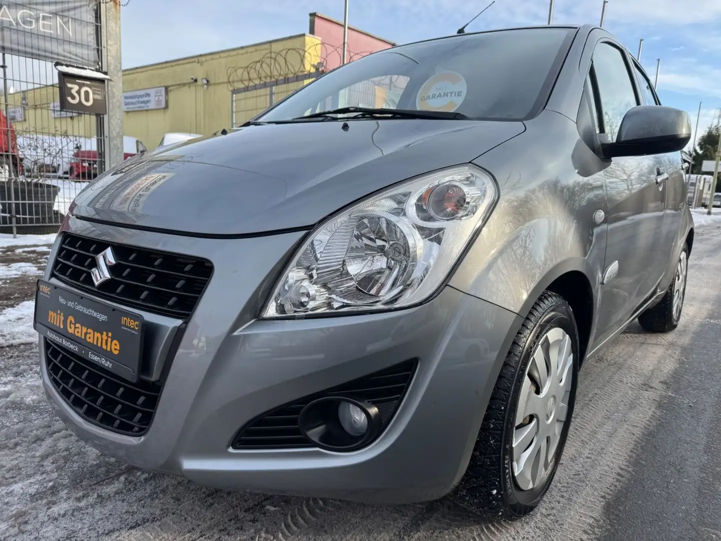 Suzuki Splash Klima Sitz. TÜV/Service NeuGarantie 36TKM Grau - 1
