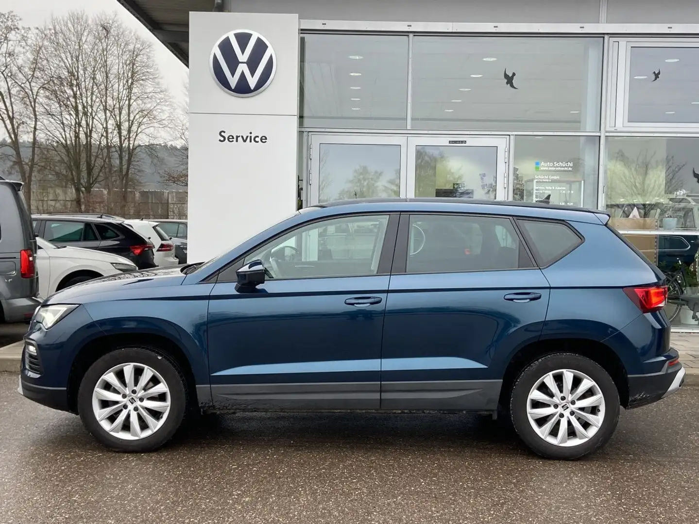 SEAT Ateca 1.5 TSI Style AHK+17"+EL.HECK+PAKET-L+NAVI Blau - 2