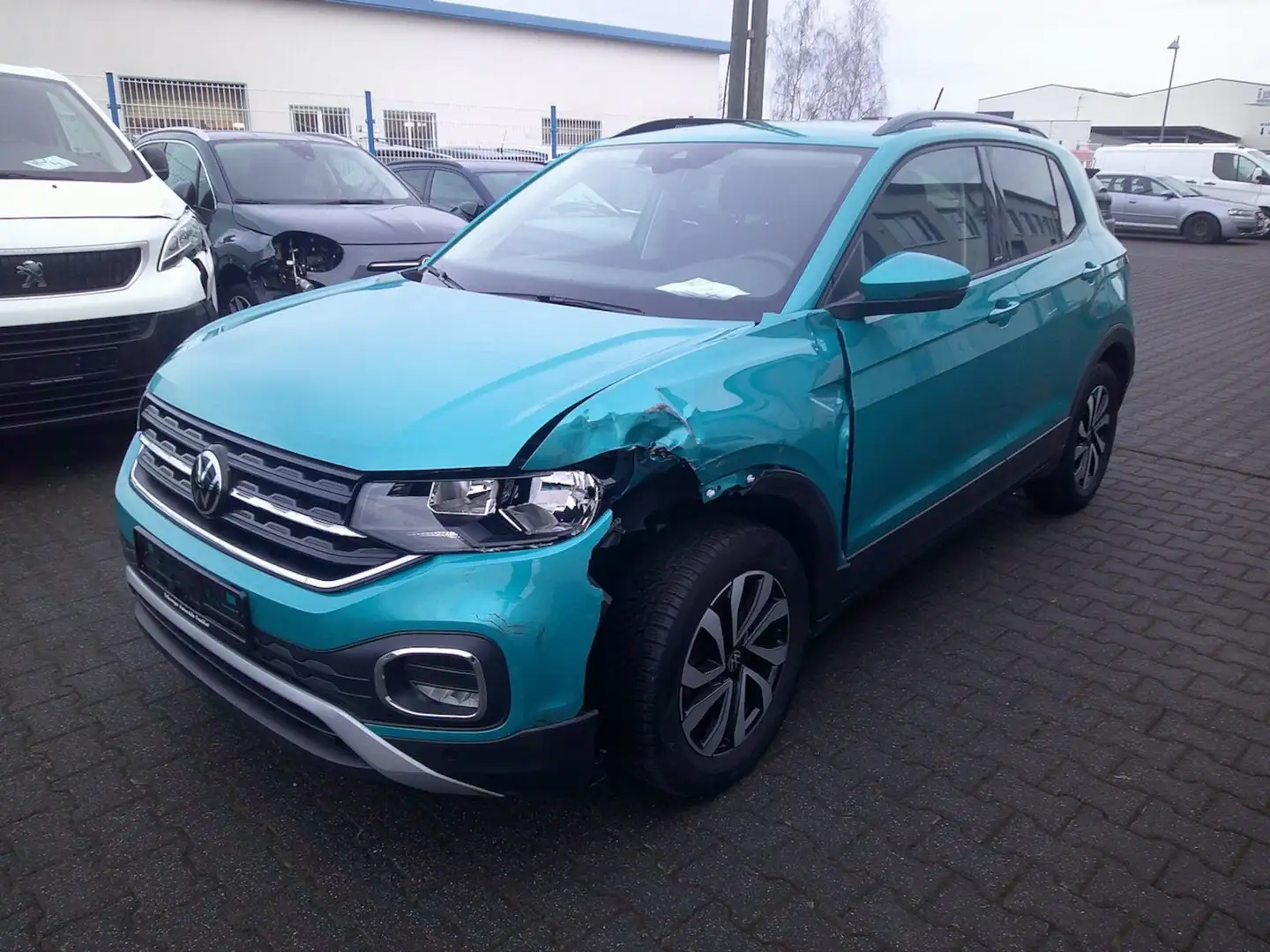 Volkswagen T-Cross Active, 1.0 Benzin Euro 6, Navi, DSG Grün - 1