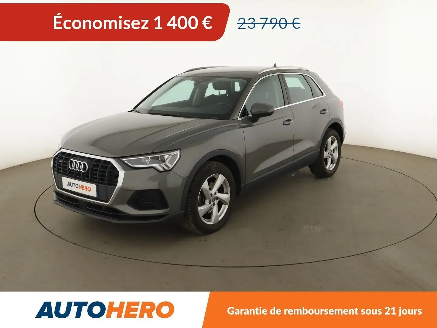 Audi Q3 35 TDI Quattro Gris - 1