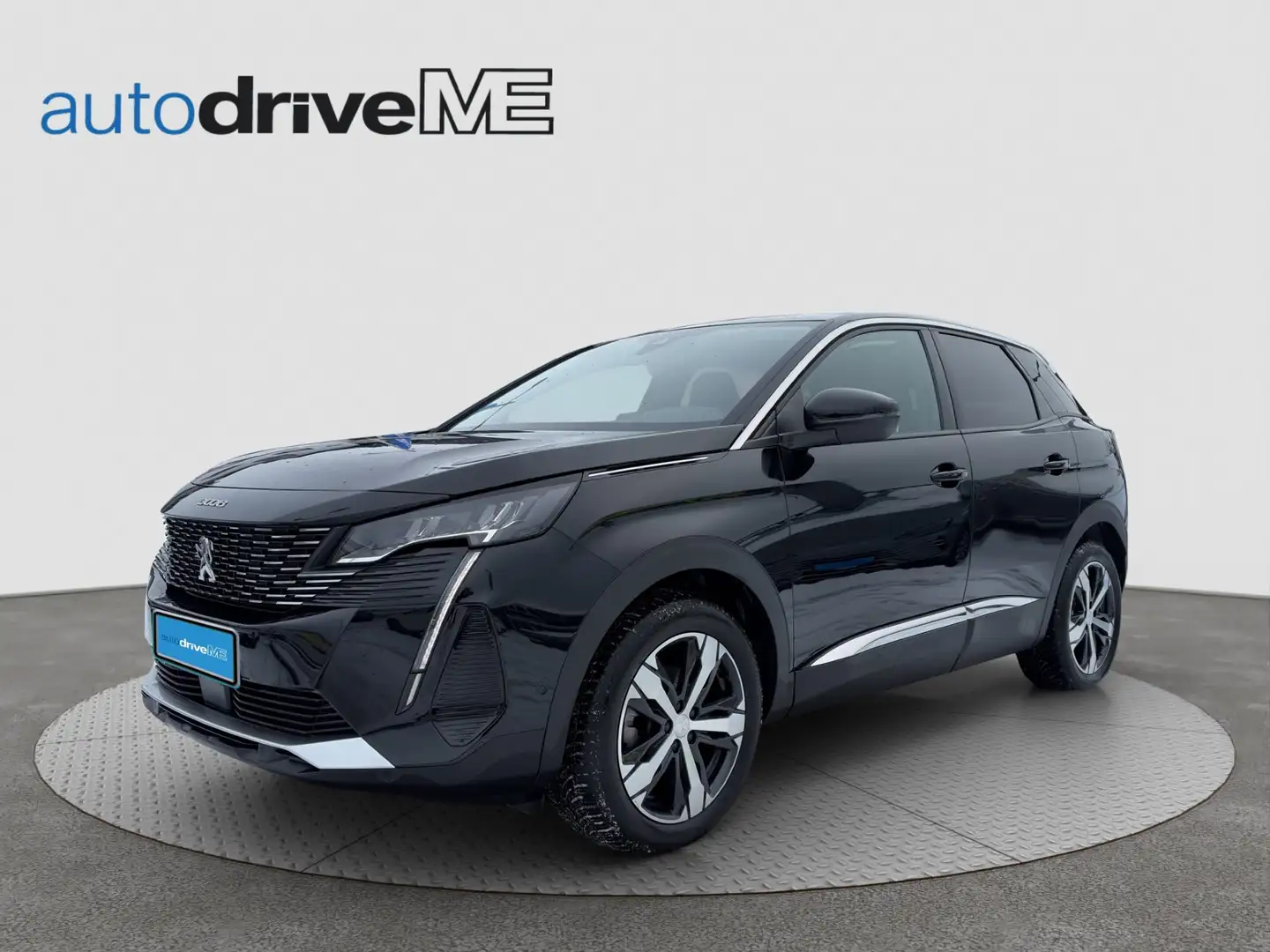 Peugeot 3008 1,5 BlueHDi 130 S&S 6-Gan Schwarz - 1