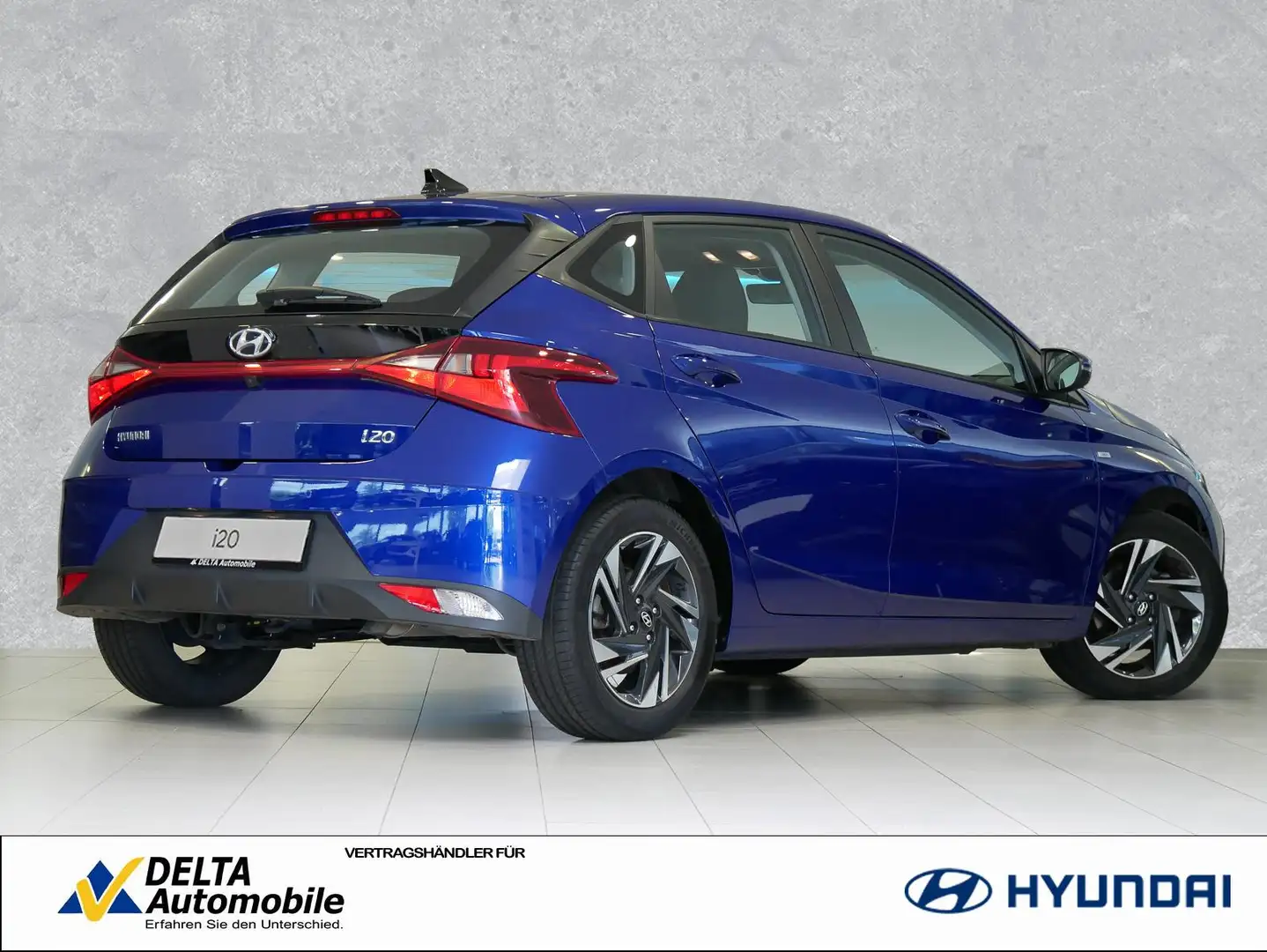 Hyundai i20 1.0 TGDI DCT Trend Voll-LED Carplay Kam Andr Albastru - 2