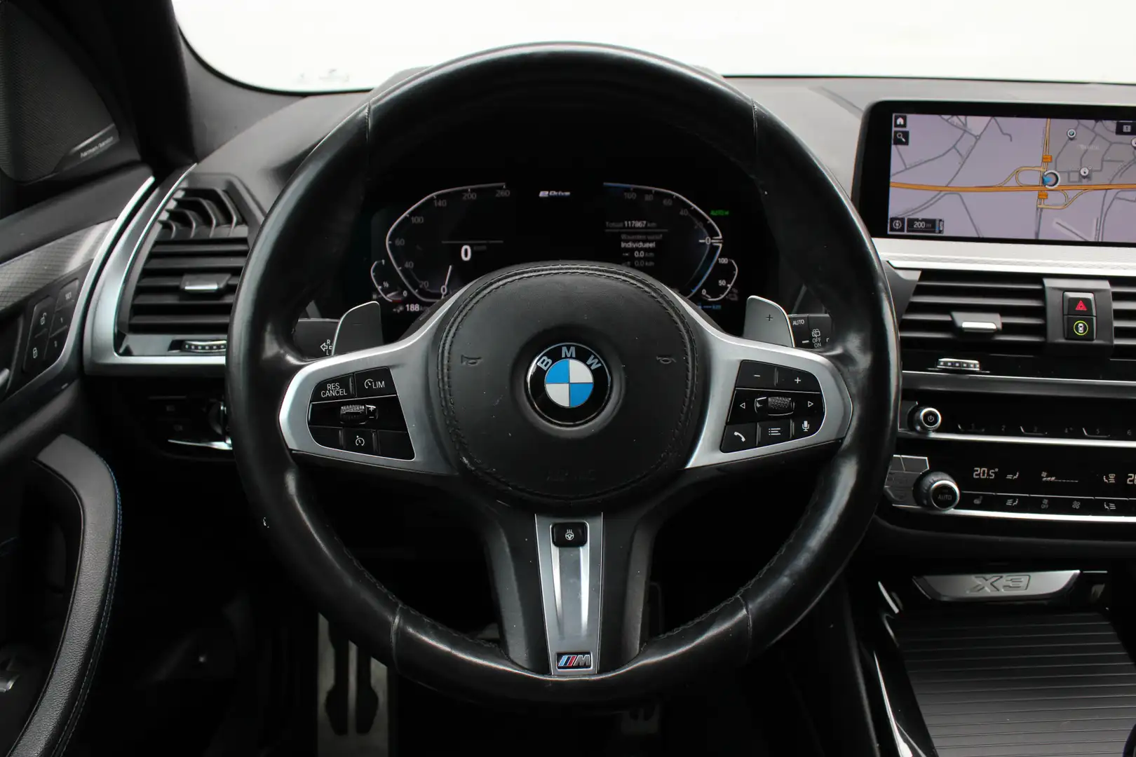 BMW X3 xDrive30e High Executive M Sport Automaat / Panora Gris - 2