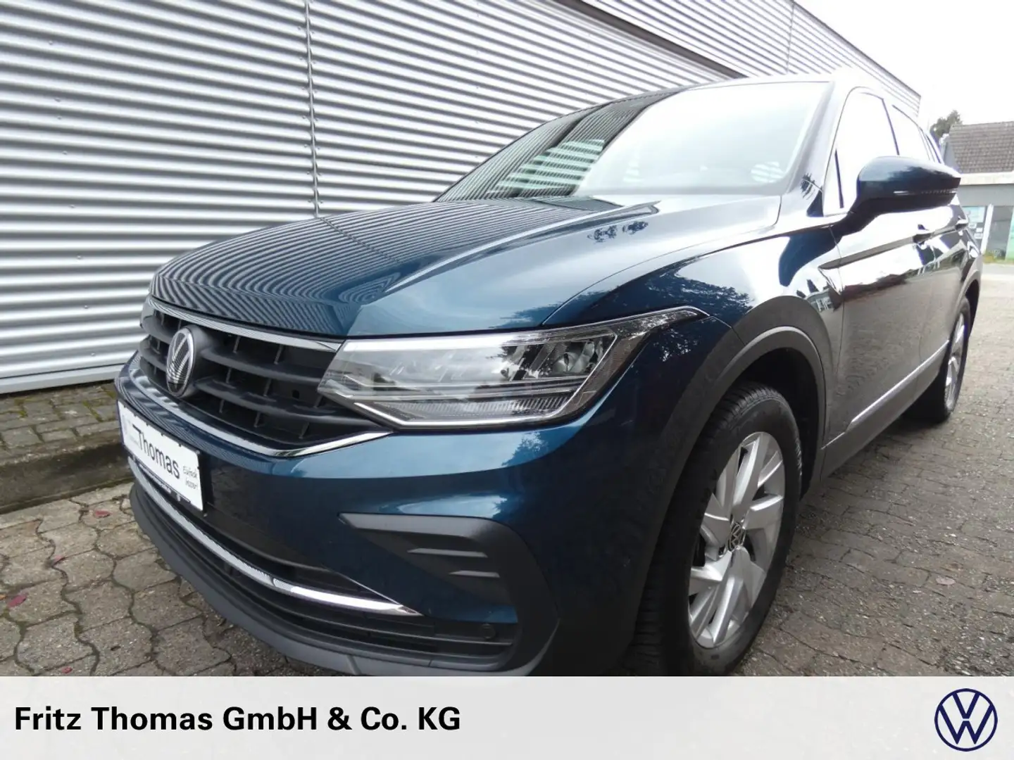 Volkswagen Tiguan 1.5 TSI Active LED Navi AHK SHZ PDC ACC Klima Blau - 2