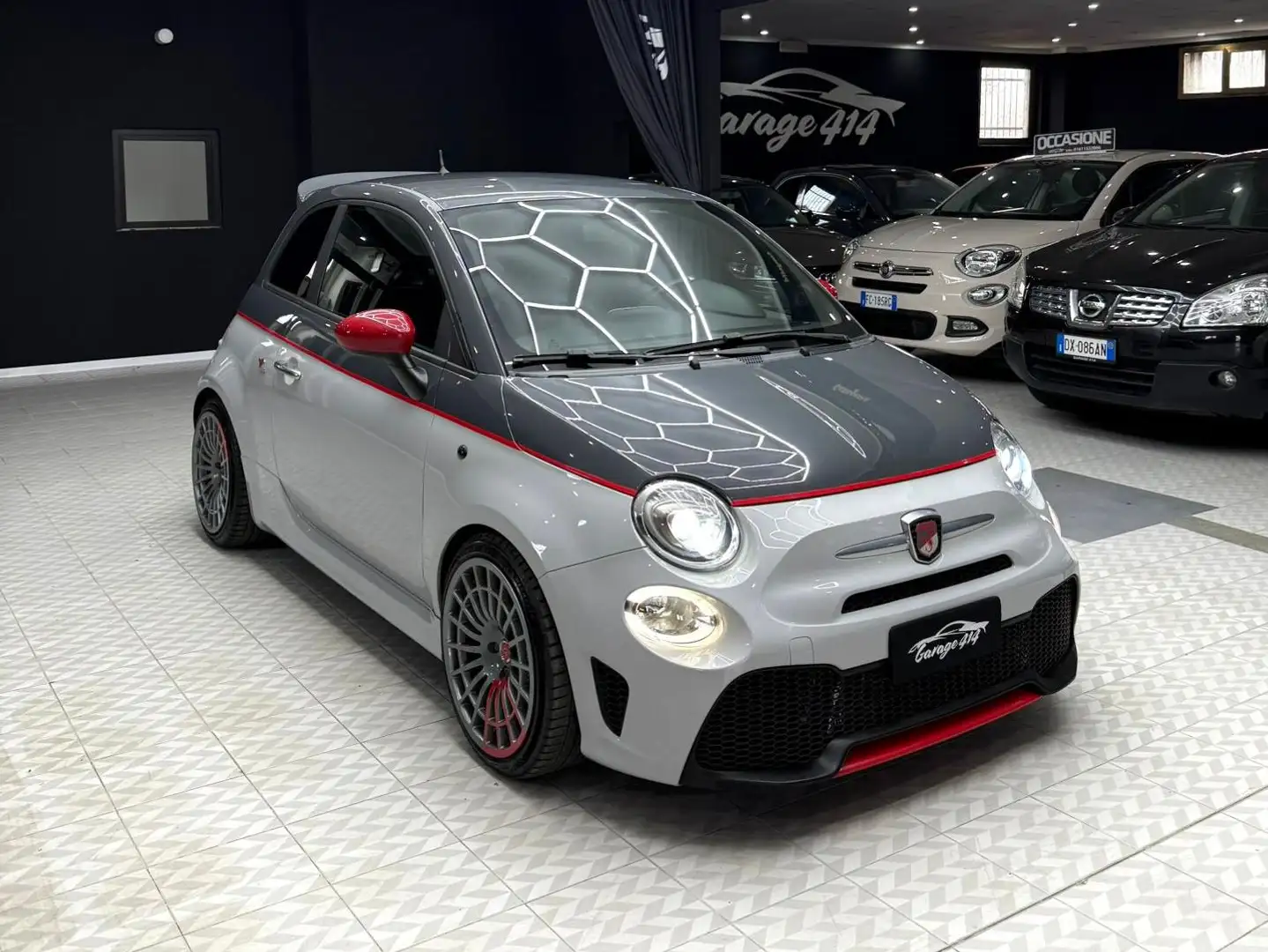 Abarth 595 595 2016 1.4 t-jet Turismo 165cv Gris - 1