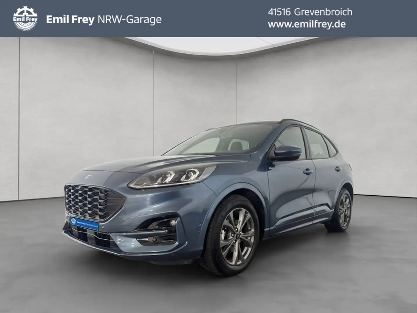 Ford Kuga 2.0 EcoBlue Aut. ST-LINE, AHK, Gjr, Shz Bleu - 1
