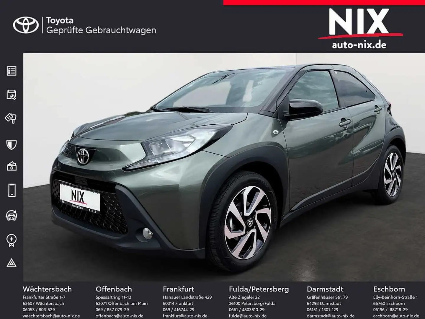 Toyota Aygo X Pulse KAMERA Grün - 1