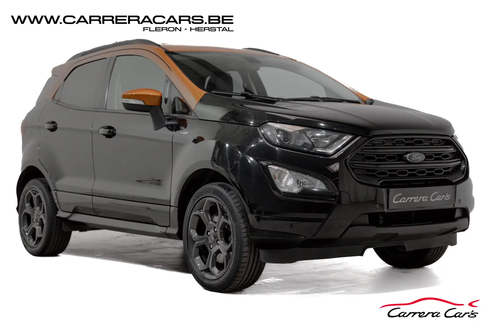 Ford EcoSport 1.0 EcoBoost ST Line*|CAMERA*NAVI*CRUISE*KEYLESS*| Zwart - 1