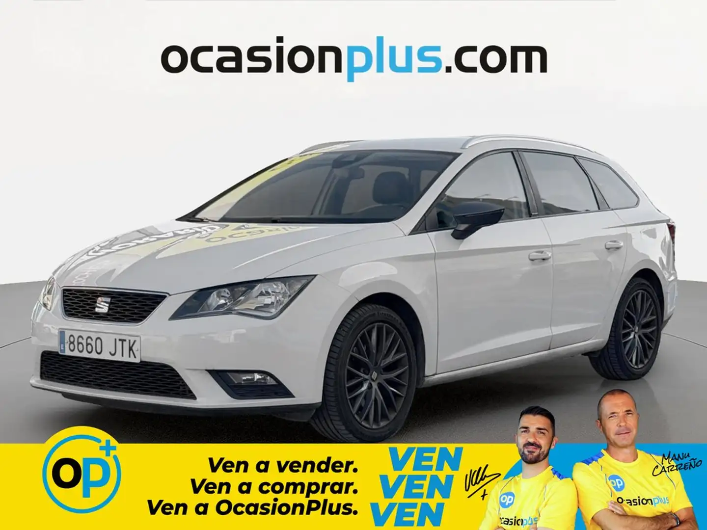 SEAT Leon ST 1.6TDI CR S&S Style 110 Blanco - 1
