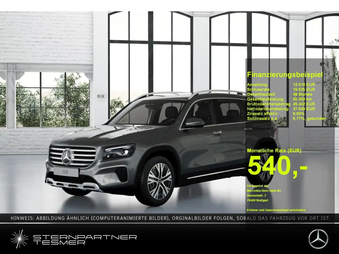 Mercedes-Benz GLB 200 d #PROGRESSIVE #DISTRONIC #MULTIBEAM LED Gris - 1