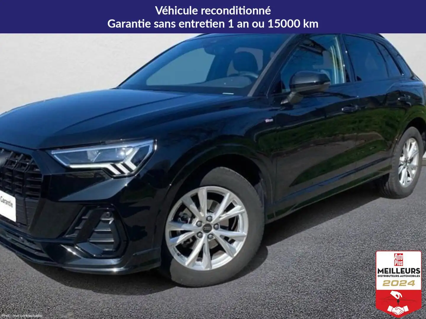 Audi Q3 35 tfsi 150 ch s tronic 7 s line Noir - 1