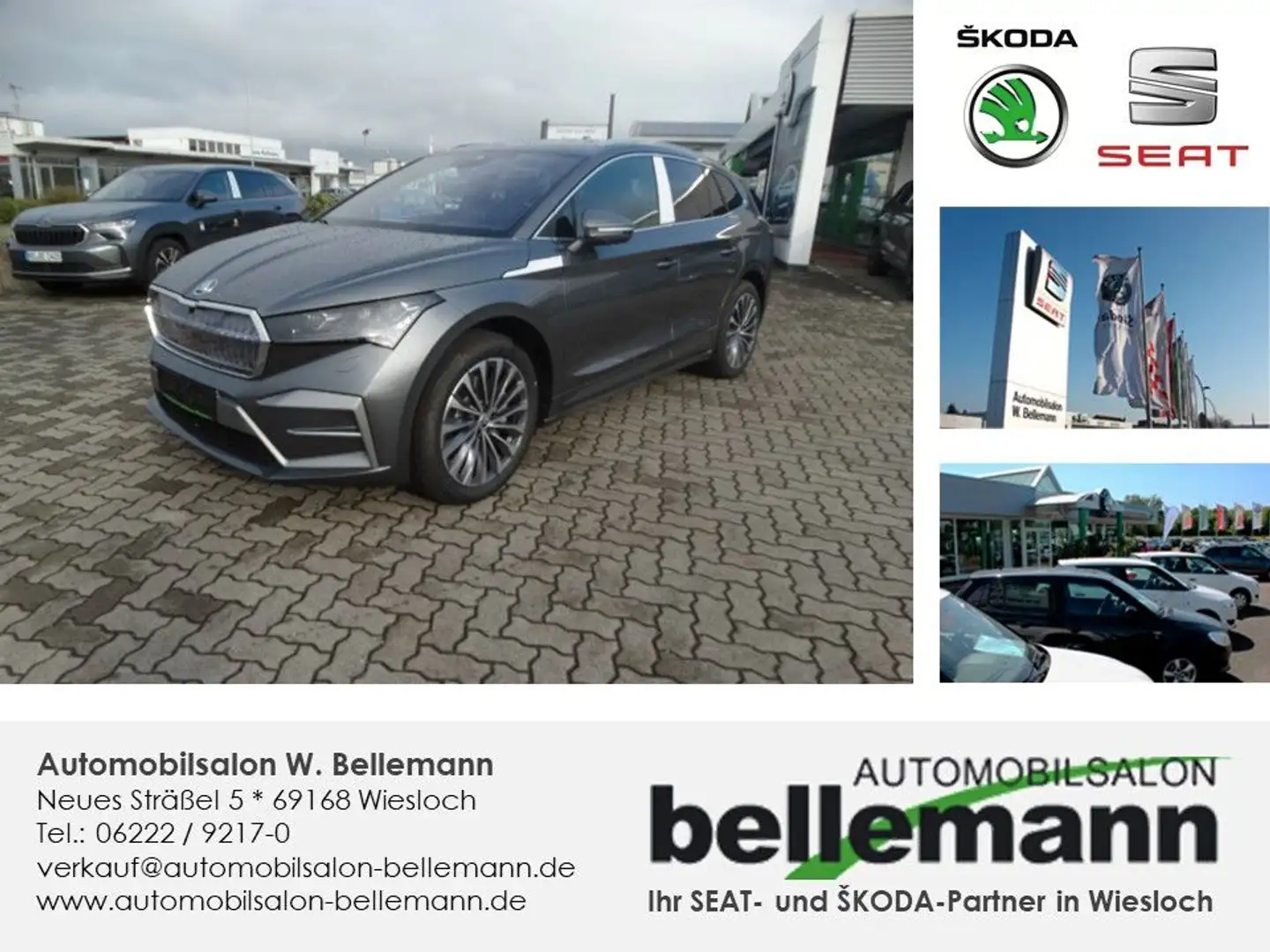 Skoda Enyaq 85 L&K *Aktion *Sofort verfügbar Grau - 1