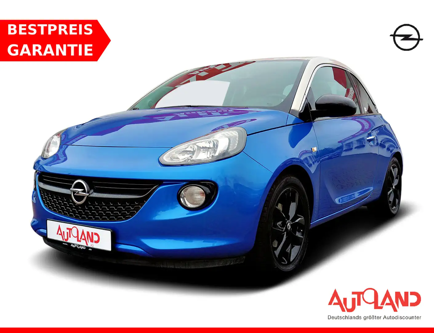 Opel Adam 1.4 Android Apple Tempomat Sitzheizung Blau - 1