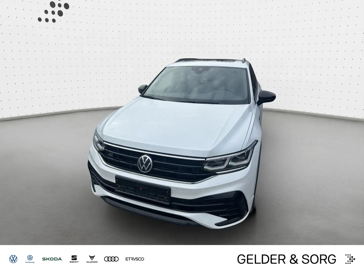 Volkswagen Tiguan 2.0 TDI R-Line Leder*PANO*HuD*IQ.LIGHT* Weiß - 1
